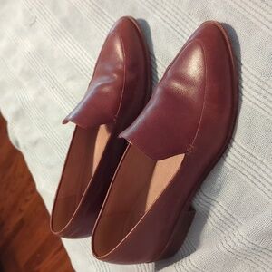 Madewell Brown Leather Loafers